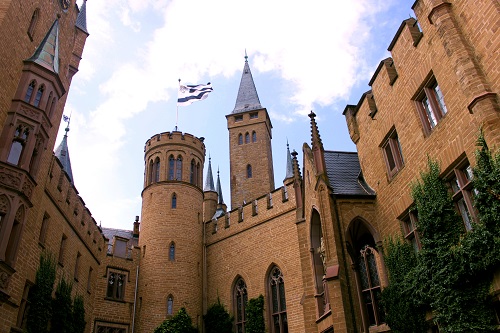 Historical places to visit in Germany: Hohenzollern Castle