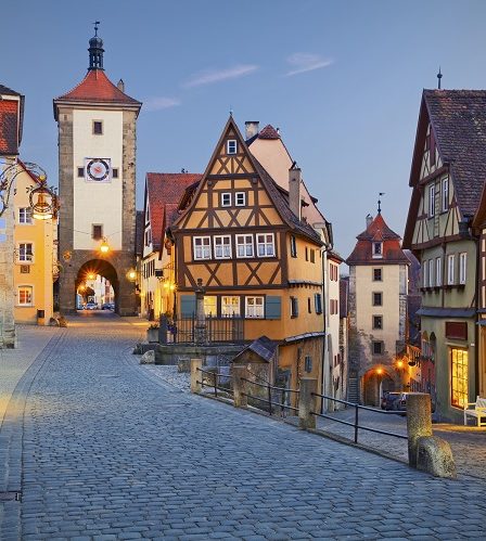 Historical places to visit in Germany: Rothenburg ob der Tauber